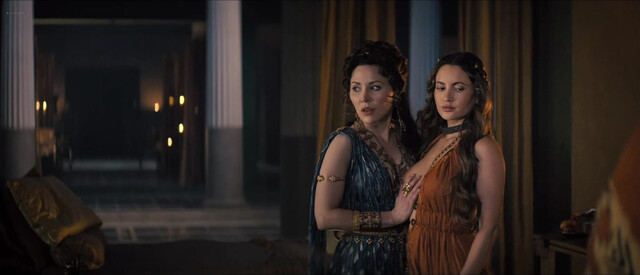 Ivana Baquero nude, Jamaica Vaughan nude, Eden Hart nude - Spartacus: House of Ashur s01e07 (2026)