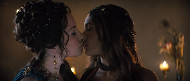 Ivana Baquero nude, Jamaica Vaughan nude, Eden Hart nude - Spartacus: House of Ashur s01e07 (2026)