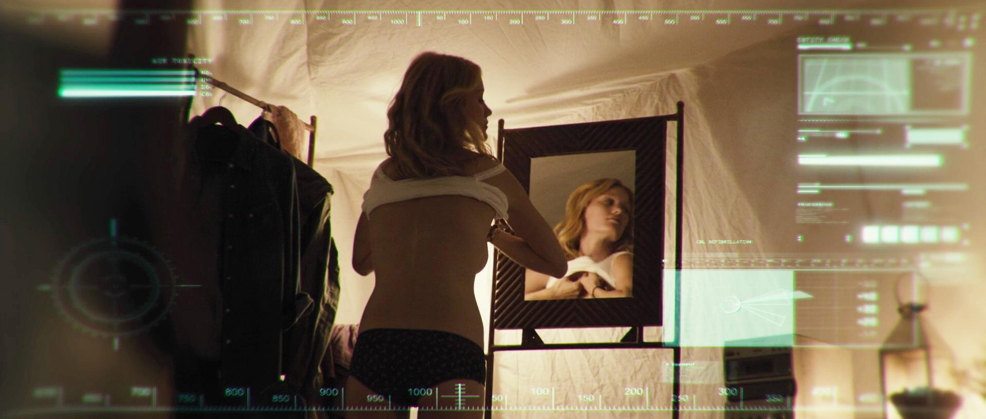 Ashley Hinshaw sexy - The Pyramid (2014)