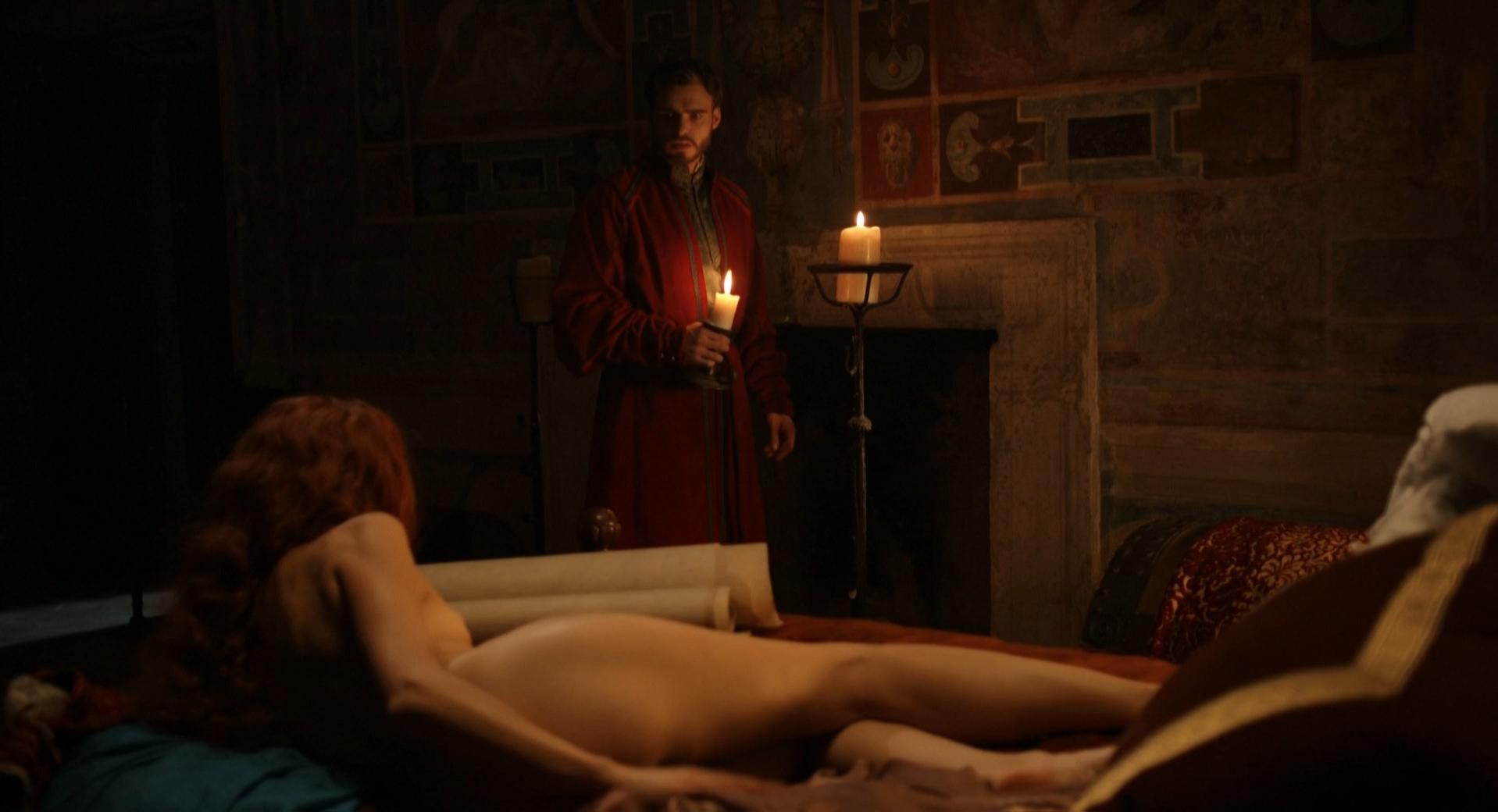 Sarah Felberbaum nude - Medici Masters of Florence s01e05 (2016)