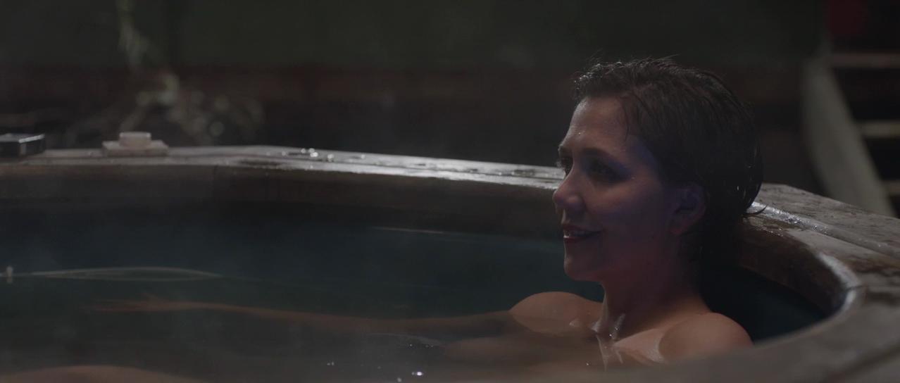 Maggie Gyllenhaal sexy - Frank (2014)