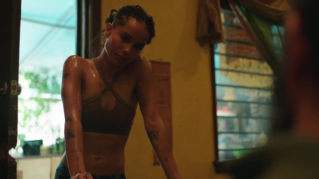 Zoe Kravitz sexy - Big Little Lies  S01E04 (2017)