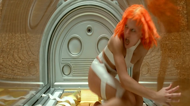 Milla Jovovich nude - The Fifth Element (1997)