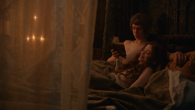 Charlotte Hope nude - The Spanish Princess s01e02 (2019)