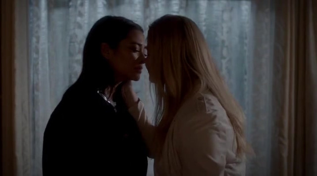 Sasha Pieterse sexy, Shay Mitchell sexy - Pretty Little Liars s07e16 (2016)