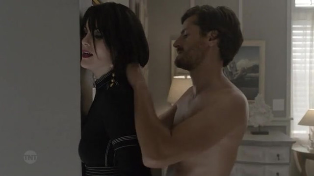 Michelle Dockery sexy - Good Behavior s01e10 (2016)