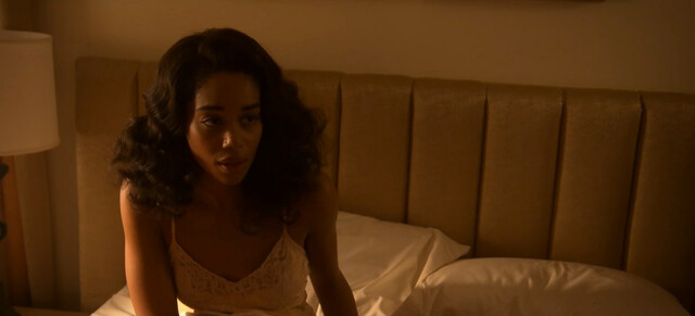 Laura Harrier nude - Hollywood s01e02-07 (2020)