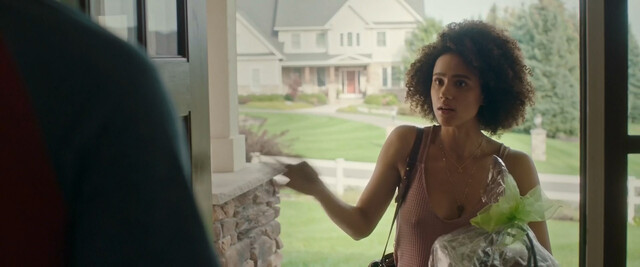 Nathalie Emmanuel nude, Britt Lower sexy - Holly Slept Over (2020)