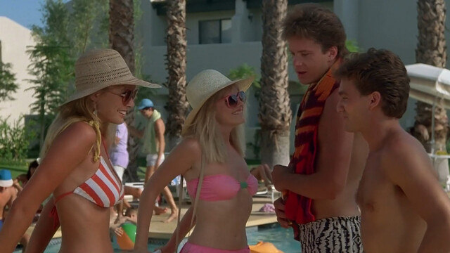 Barbara Crampton nude, Kathleen Kinmont nude, Sheree J. Wilson nude- Fraternity Vacation (1985)