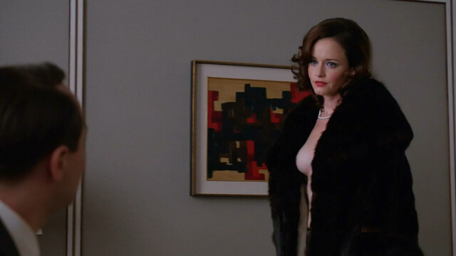 Jessica Pare sexy, Alexis Bledel nude - Mad Man s05e09 (2012)