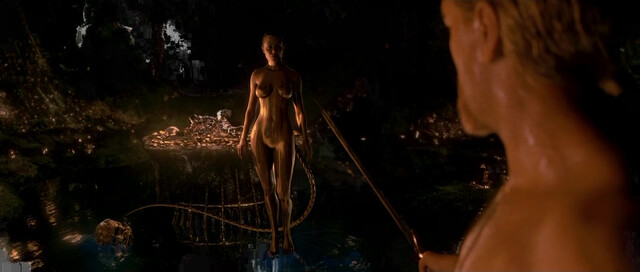 Angelina Jolie nude - Beowulf (2007)