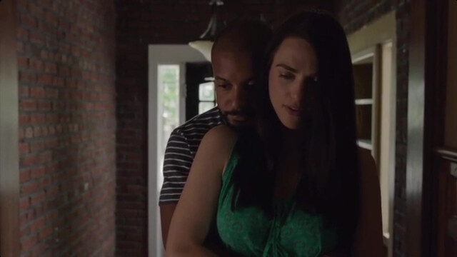 Katie McGrath sexy - Slasher s01e01 (2016)