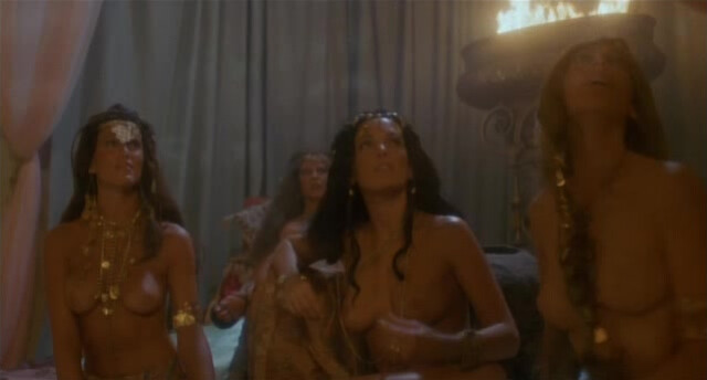 Kathleen Beller nude, Shelley Taylor Morgan nude -The Sword and the Sorcerer (1982)