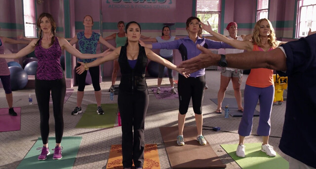 Salma Hayek sexy, Maria Bello sexy, April Rose sexy - Grown Ups 2 (2013)