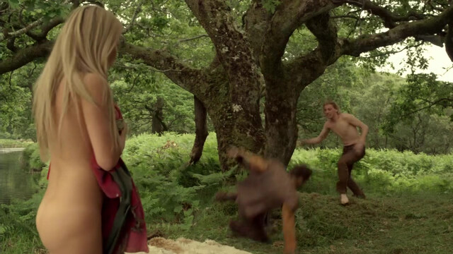 Mieke Dockley nude - Camelot s01e01 (2012)