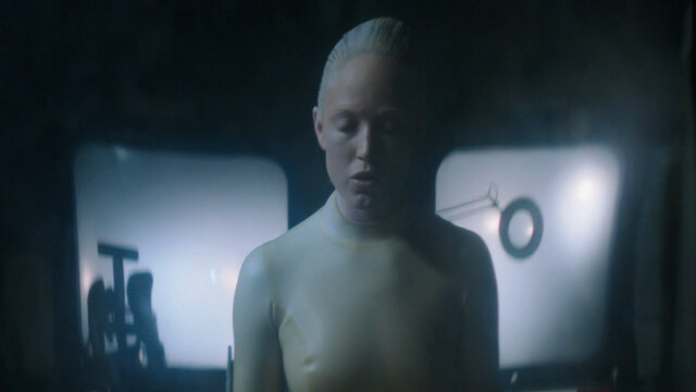 Caity Lotz nude – The Machine (2013)