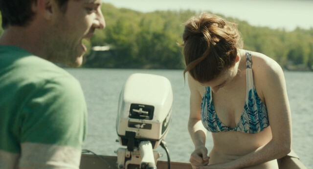 Rose Leslie nude – Honeymoon (2014)