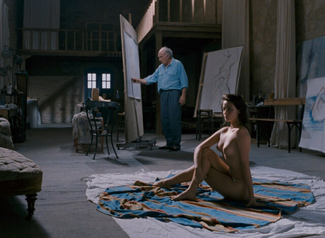 Emmanuelle Beart nude – La belle noiseuse (1991)