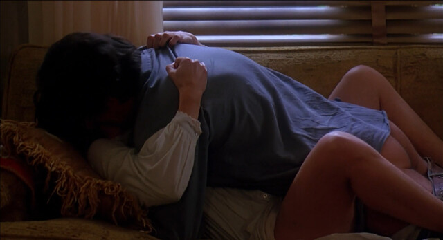 Debra Winger nude, Barbara Hershey sexy – A Dangerous Woman (1993)