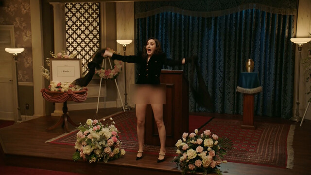 Rachel Brosnahan nude – Yearly Departed (2020)