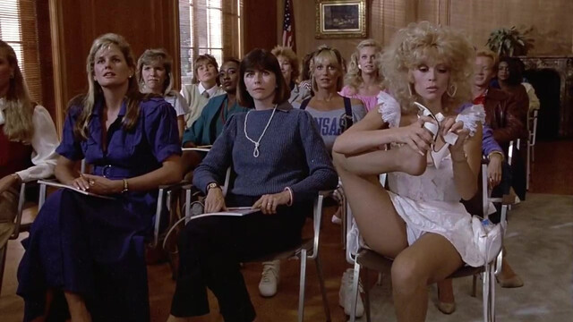 Leslie Scarborough nude, Julia Montgomery nude, Judy Landers sexy, Sandahl Bergman nude - Stewardess School (1987)