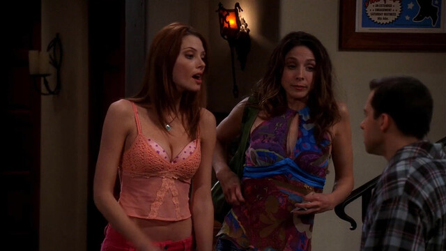 April Bowlby sexy, Gail O'Grady sexy, Marin Hinkle sexy - Two and a Half Men s03e19,20 (2006)