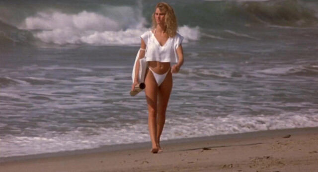 Nicollette Sheridan sexy, Daphne Zuniga sexy - The Sure Thing (1985)