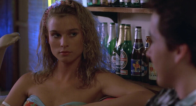 Nicollette Sheridan sexy, Daphne Zuniga sexy - The Sure Thing (1985)