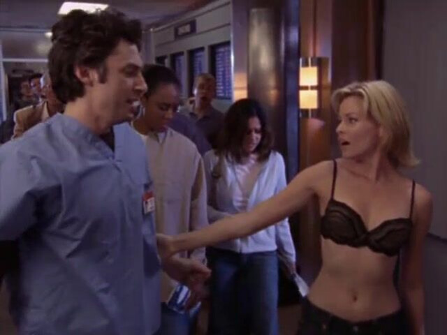 Elizabeth Banks sexy - Scrubs s06e04 (2007)