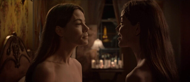 Michelle Monaghan sexy, Victoria Abbott sexy - Echoes s01 (2022)