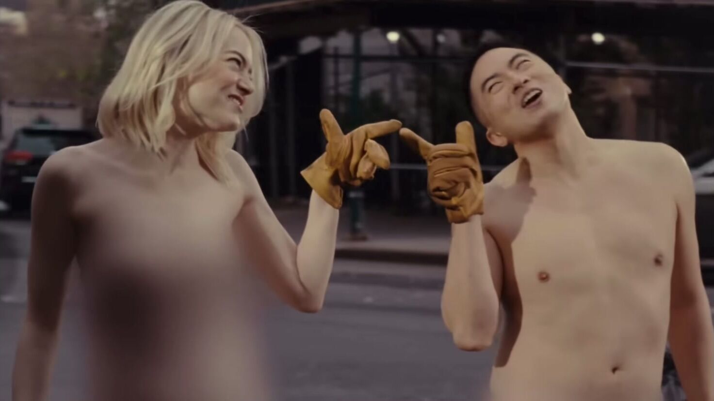 Emma Stone nude - Saturday Night Live s49e06 (2023)