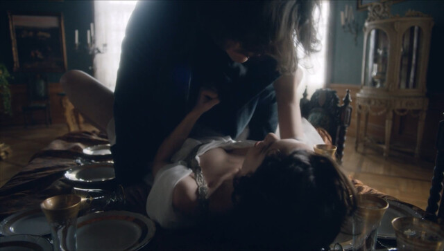 Tuppence Middleton nude, etc – War and Peace s01e04 (2016)