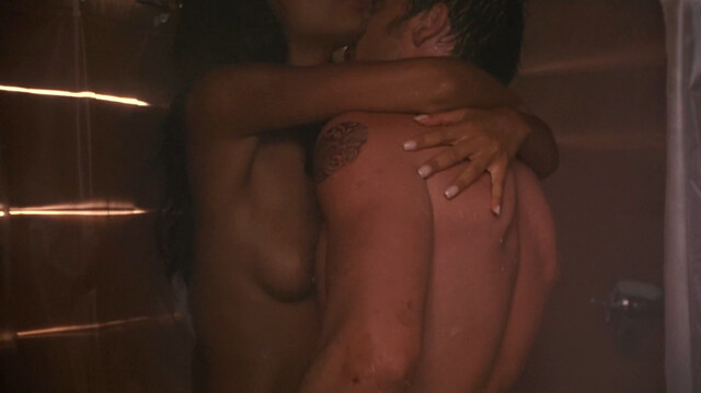 Joy Bryant nude – 3-Way (2004)