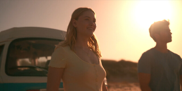 Virginia Gardner sexy – See You on Venus (2023)