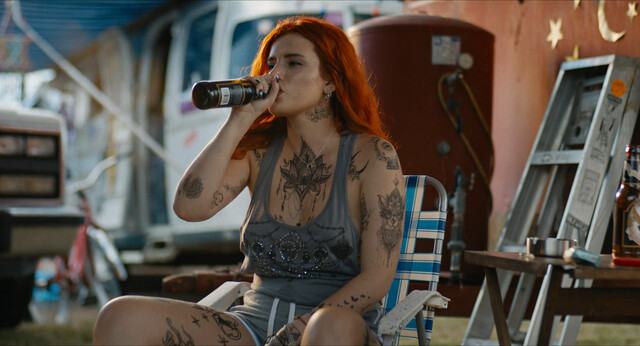 Bella Thorne sexy – Rumble Through the Dark (2023)