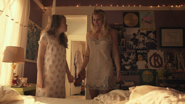 Katee Sackhoff sexy – Girl Flu. (2016)