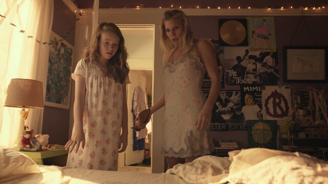 Katee Sackhoff sexy – Girl Flu. (2016)