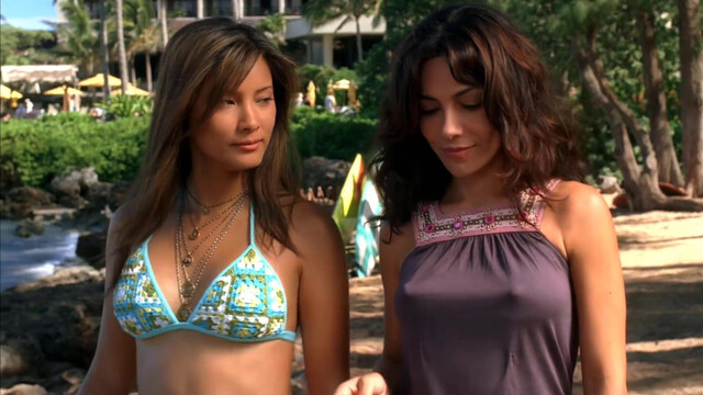 Kelly Hu sexy, Vanessa Marcil sexy - Las Vegas s03e02 (2005)