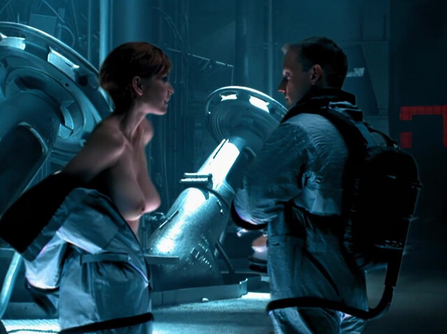 Carole Mackereth nude – Total Recall 2070 s01e01 (1999)