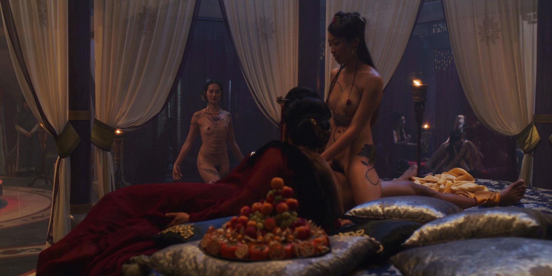 Olivia Cheng nude, Leifennie Ang nude - Marco Polo s01e06 (2014)