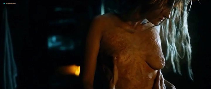 Jessica Madsen nude - Leatherface (2017)